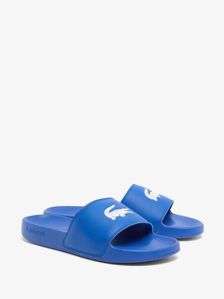 Lacoste Blue Serve Slide 0.0 Sliders - Image 2 of 6
