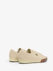 Lacoste Cream Aura Trainers - Image 2 of 5