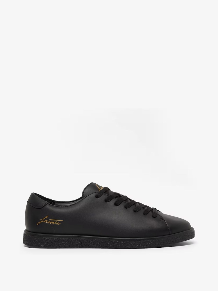 Lacoste Black Linecourt Trainers - Image 1 of 6