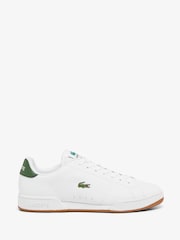 Lacoste White Carnaby Cup Trainers - Image 1 of 6