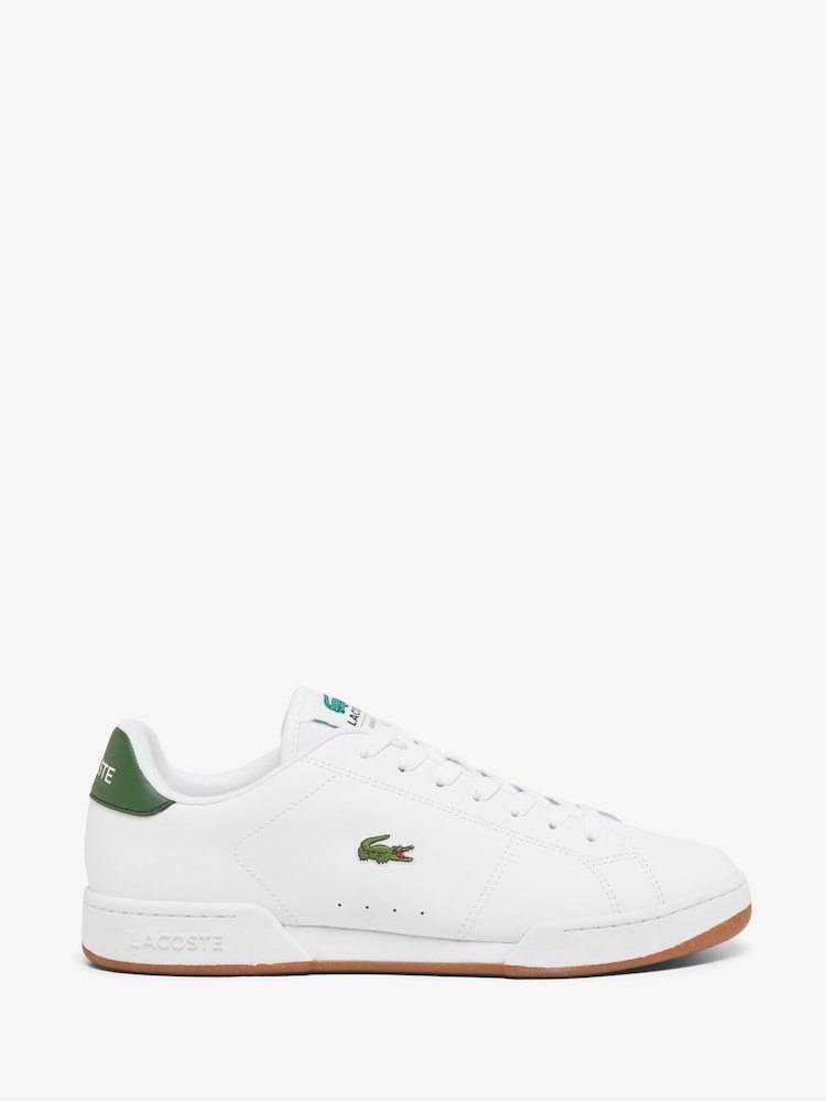 Lacoste White Carnaby Cup Trainers - Image 1 of 6