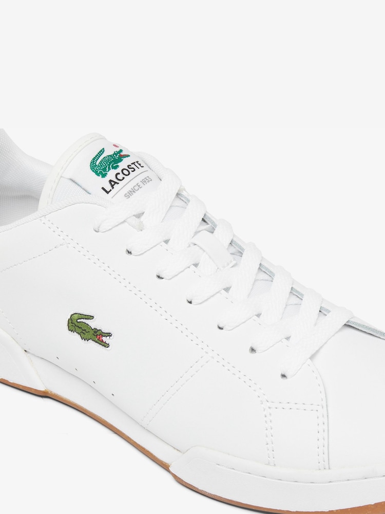 Lacoste White Carnaby Cup Trainers - Image 6 of 6