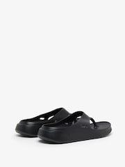 Lacoste Black Meduz Flip-Flop Sliders - Image 3 of 6