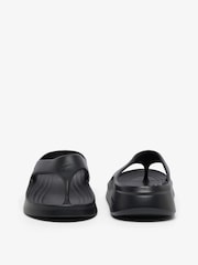 Lacoste Black Meduz Flip-Flop Sliders - Image 4 of 6