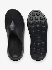 Lacoste Black Meduz Flip-Flop Sliders - Image 5 of 6