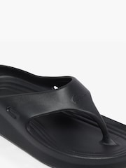 Lacoste Black Meduz Flip-Flop Sliders - Image 6 of 6