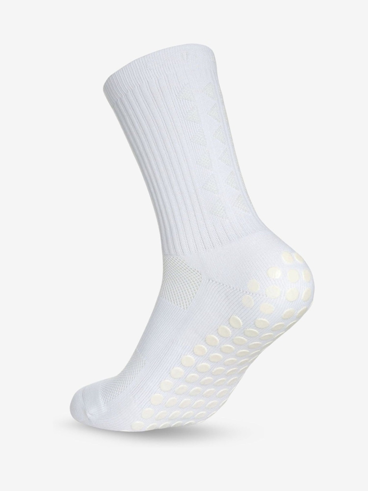 Weiß - Gain the Edge Midcalf Grip 3.0 Socks - Bild 2 von 3