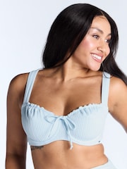 Boux Avenue Amalfi Texture Bikini Top - Image 1 of 2
