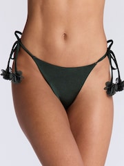 Boux Avenue Green Salerno String Side Bikini Briefs - Image 1 of 2
