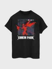 Brands In Black Linkin Park Tracklist Music T-Shirt - Image 3 of 4