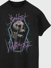Brands In Black Bullet For My Valentine Skull Music T-Shirt - Image 4 of 4