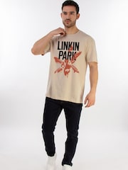 Brands In Natural Linkin Park Logo Music T-Shirt - Image 2 of 5