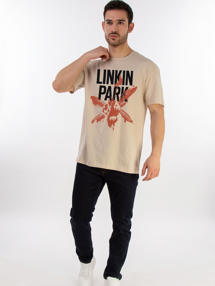 Brands In Natural Linkin Park Logo Music T-Shirt - Image 2 of 5