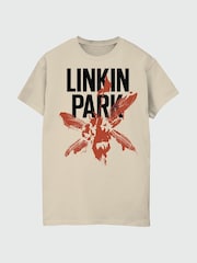 Brands In Natural Linkin Park Logo Music T-Shirt - Image 3 of 5