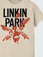 Brands In Natural Linkin Park Logo Music T-Shirt - Image 5 of 5