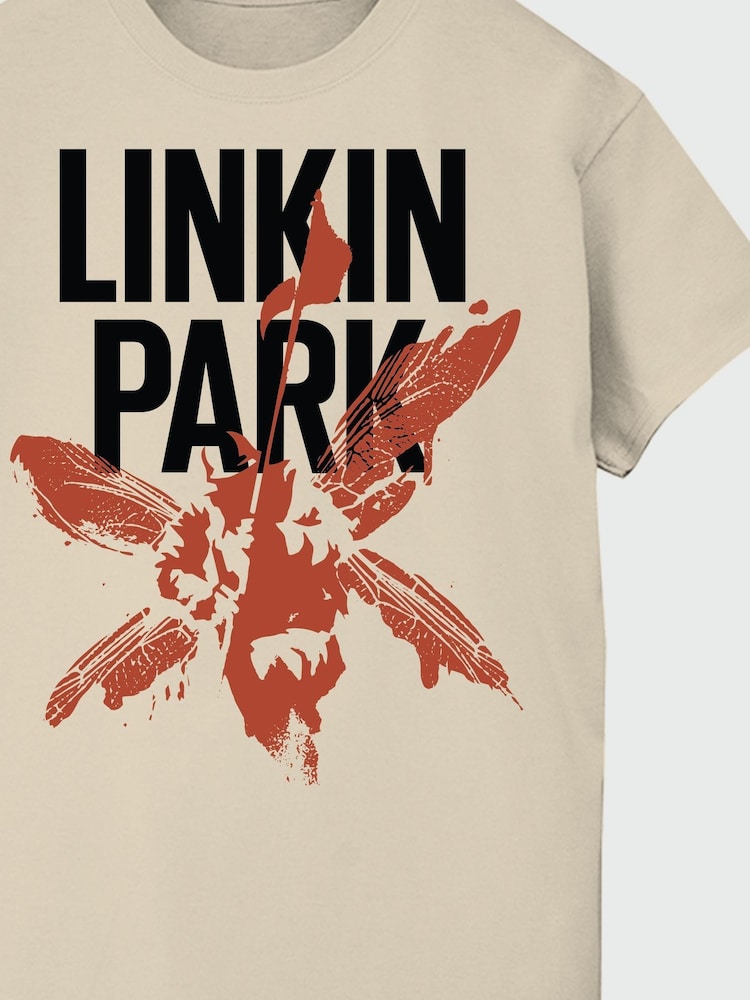 Brands In Natural Linkin Park Logo Music T-Shirt - Image 5 of 5