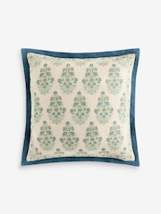 Nina Campbell Block Print Cushion - Bild 5 von 5