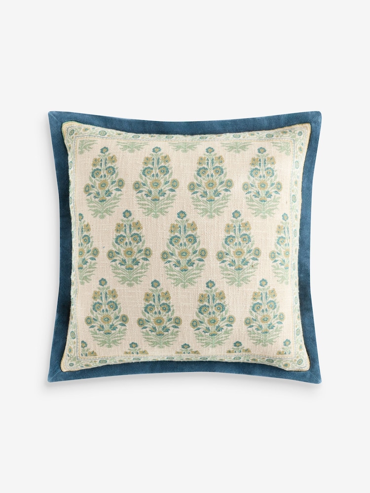 Nina Campbell Block Print Cushion - Bild 5 von 5 Nina Campbell Block Print Cushion - Bild 5 von 5