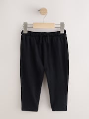 Black/ Navy Blue/ Grey Lightweight Joggers 3PK (3mths-7yrs) - Image 2 of 7