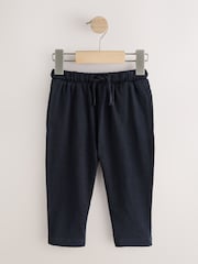 Black/ Navy Blue/ Grey Lightweight Joggers 3PK (3mths-7yrs) - Image 4 of 7