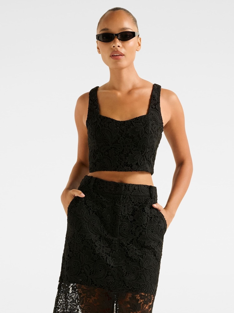 Forever New Lana Lace Bralette Top - Image 1 of 5