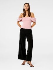 Forever New Pink Jacinta Off Shoulder Top - Image 5 of 5