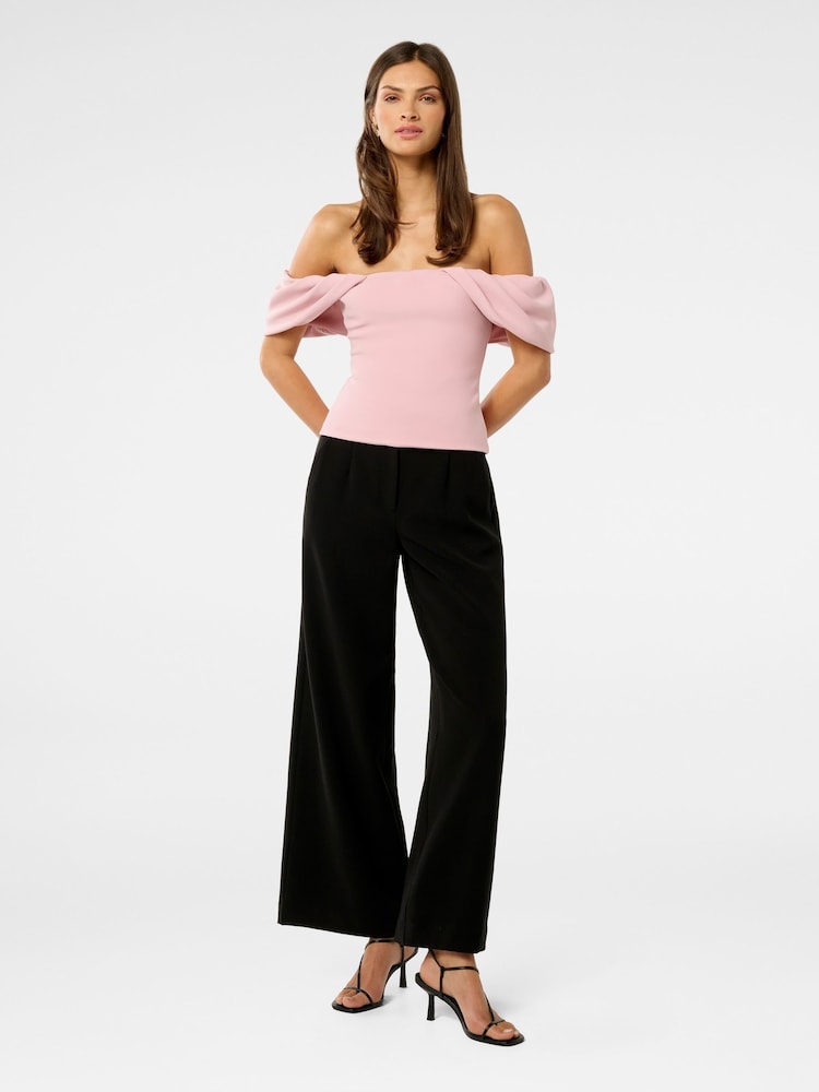 Forever New Pink Jacinta Off Shoulder Top - Image 5 of 5