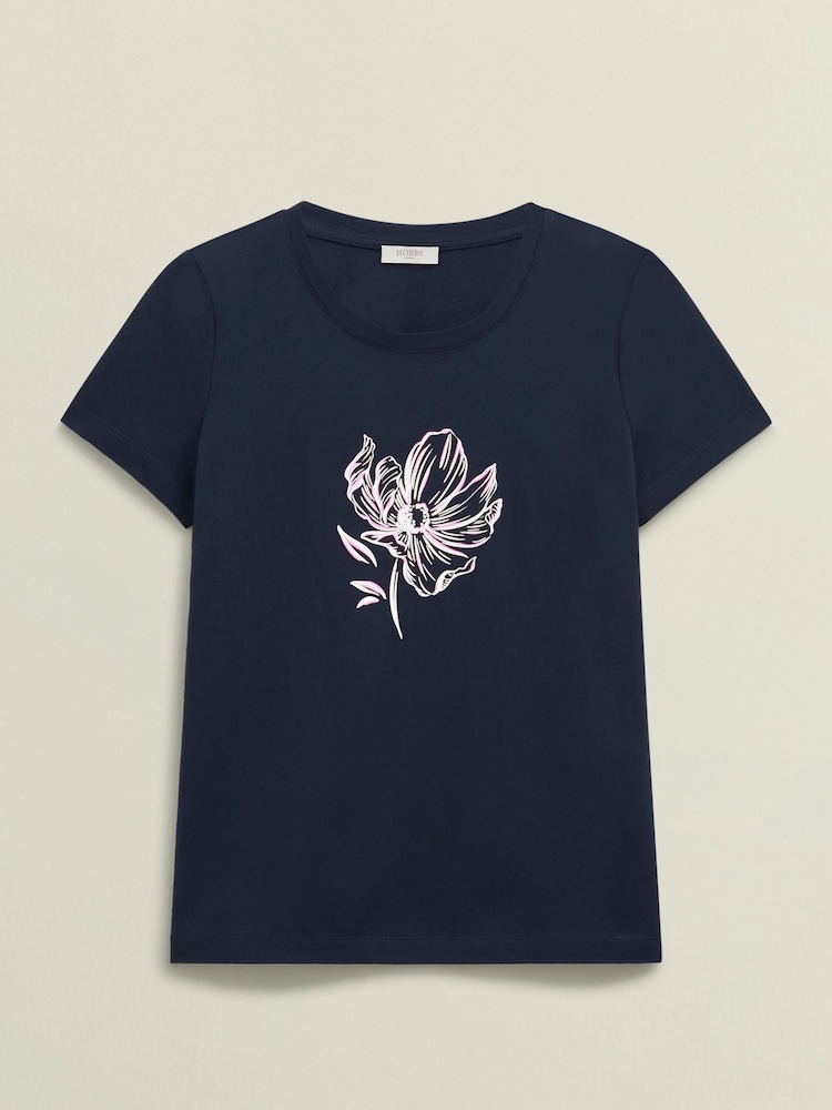 Camiseta Hobbs com print Pixie - Imagem 4 de 4
