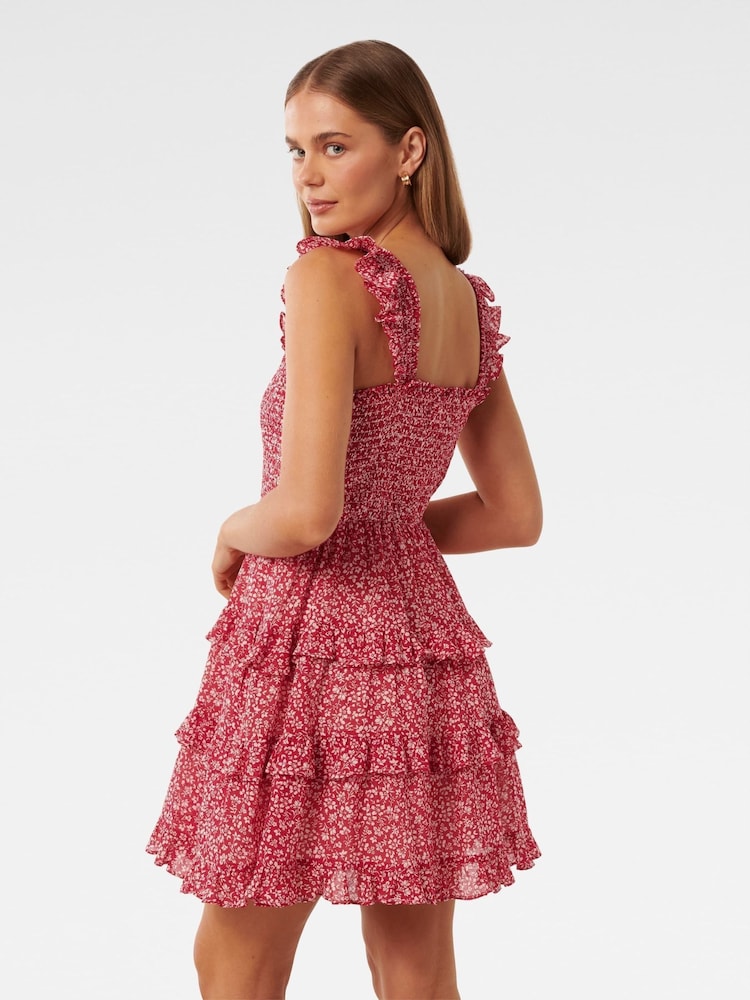 Forever New Odette Printed Cotton Mini Dress - Imagen 2 de 5 Forever New Odette Printed Cotton Mini Dress - Imagen 2 de 5