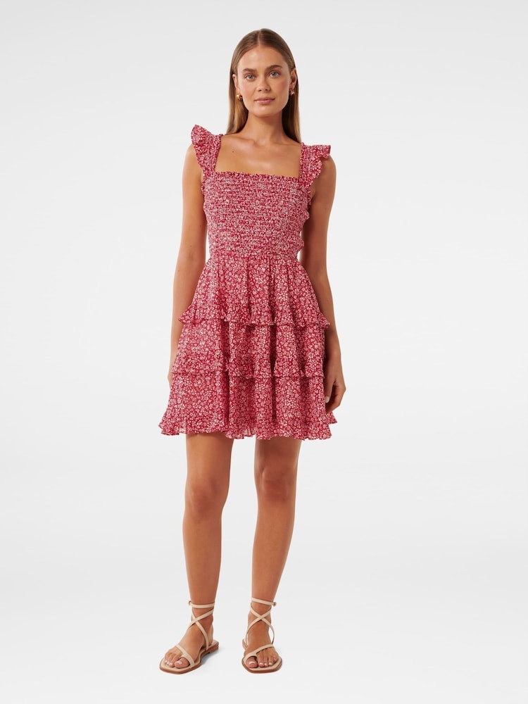 Forever New Odette Printed Cotton Mini Dress - Imagen 5 de 5 Forever New Odette Printed Cotton Mini Dress - Imagen 5 de 5