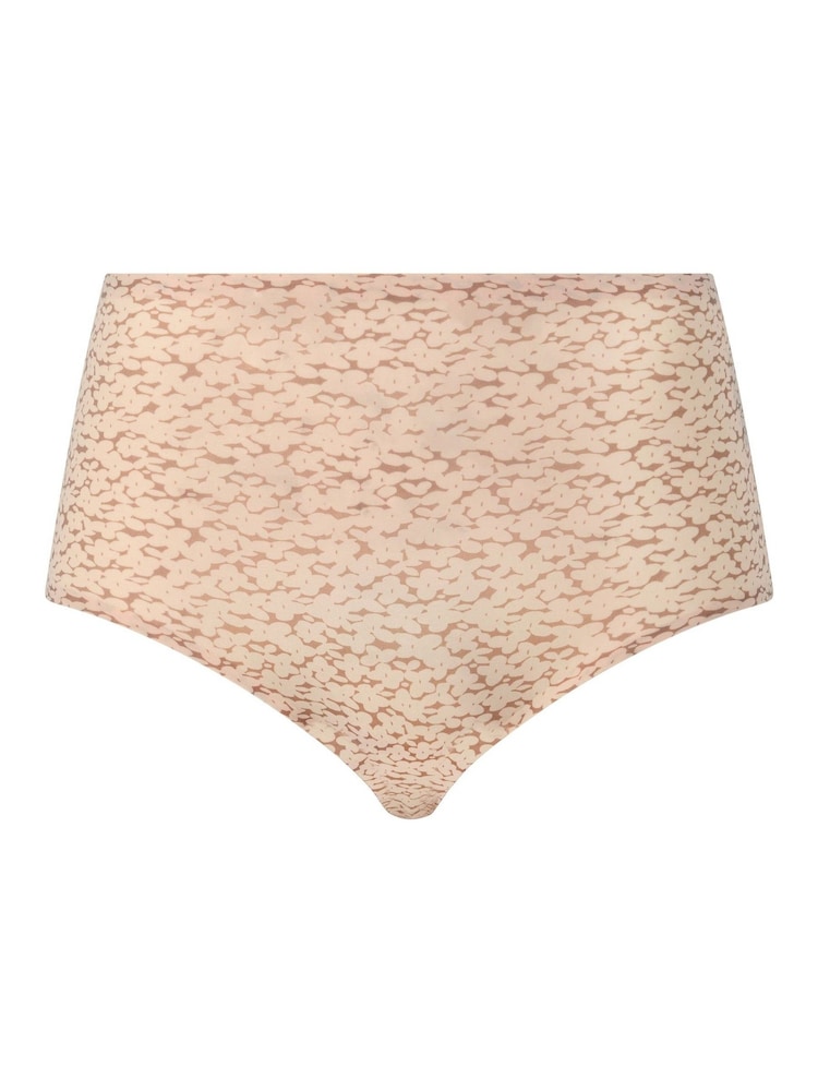 Chantelle One Size Soft Stretch Seamless High Waisted Nude Knickers - Image 4 of 4