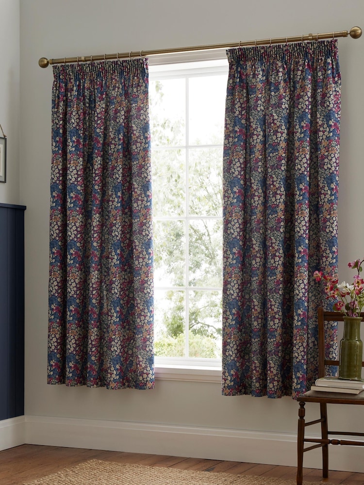 Dreams & Drapes Bessie Lined Pair Of Pencil Pleat Curtains - صورة 1 من 4 Dreams & Drapes Bessie Lined Pair Of Pencil Pleat Curtains - صورة 1 من 4