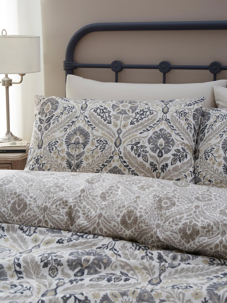 Dreams & Drapes Natural Harriet Duvet Cover Set - Image 2 of 3 Dreams & Drapes Natural Harriet Duvet Cover Set - Image 2 of 3