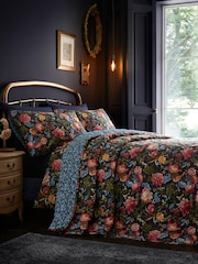 Dreams & Drapes Navy Bejewelled Quilted Bedspread - Image 1 of 3