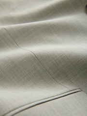 Green Slim Fit Motionflex Textured Suit Jacket - Image 10 of 11