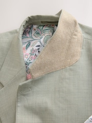 жашыл - Slim Fit Motionflex Textured Suit Jacket - 7ичинен 5 сүрөт