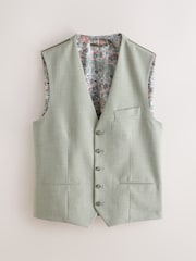 жашыл - Motionflex Textured Suit Waistcoat - 5ичинен 1 сүрөт