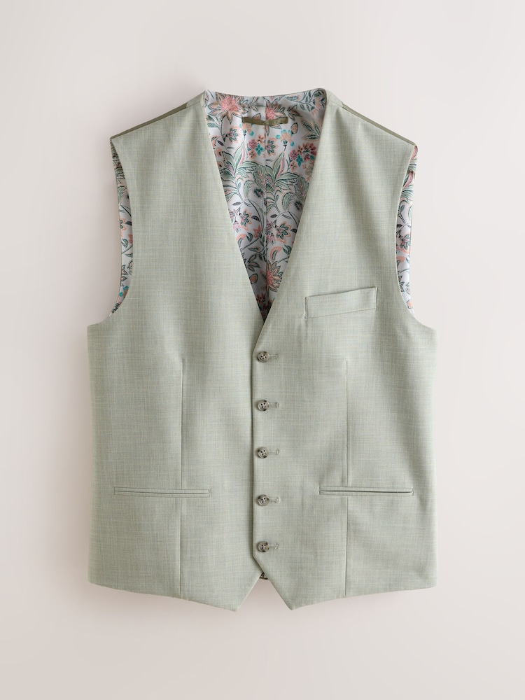 жашыл - Motionflex Textured Suit Waistcoat - 5ичинен 1 сүрөт жашыл - Motionflex Textured Suit Waistcoat - 5ичинен 1 сүрөт