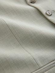 жашыл - Motionflex Textured Suit Waistcoat - 5ичинен 2 сүрөт