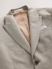 Neutral Regular Fit Motionflex Puppytooth Texture Suit Jacket - Image 7 of 11