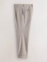 Neutral Tailored Fit Textured Suit Jacket - Image 7 of 10