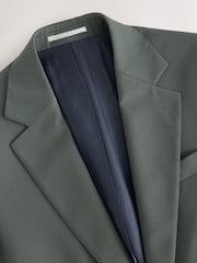 Green Loose Fit N.Premium Wool Blend Suit Jacket - Image 7 of 10