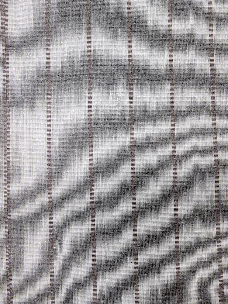Grey N. Premium Tailored Fit Stripe Suit Trousers - Image 11 of 11