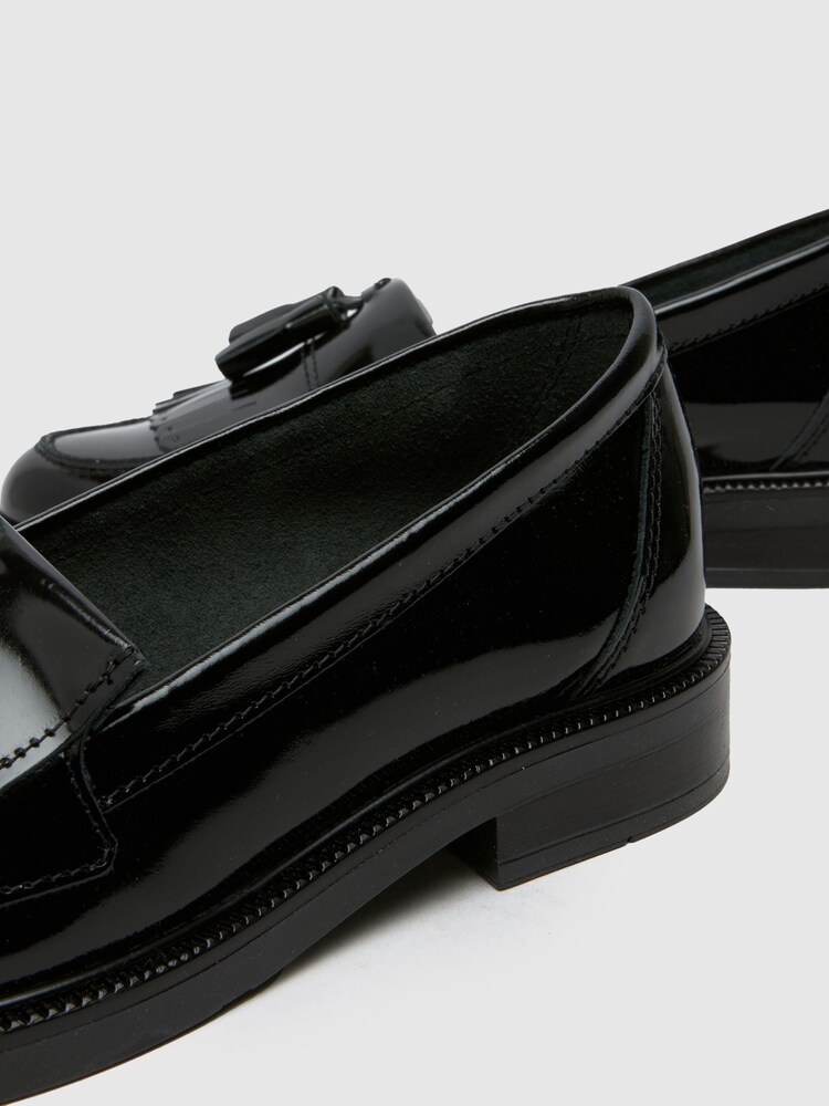 Schuh Lizzie Patent Leather Black Loafers - Image 8 of 8