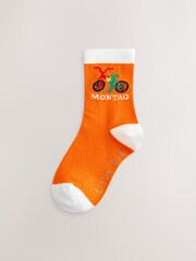 Little Bird by Jools Oliver Bright Rainbow German Days Of The Week Socks 7 Pack - Image 3 of 8