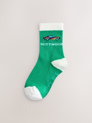 Little Bird by Jools Oliver Bright Rainbow German Days Of The Week Socks 7 Pack - Image 5 of 8