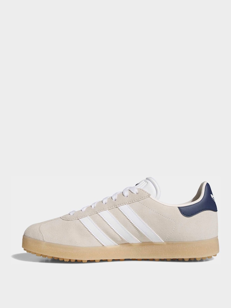 粉白色 - 阿迪達斯高爾夫 Gazelle 無釘運動鞋 - 圖片 16，共 16