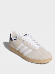 adidas Golf Chalk White Gazelle Spikeless Trainers - Image 3 of 10