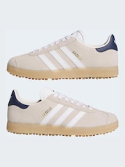 adidas Golf Chalk White Gazelle Spikeless Trainers - Image 6 of 10