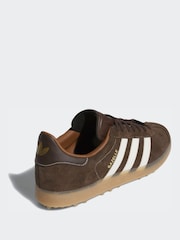 adidas Golf Brown Gazelle Spikeless Trainers - Image 4 of 9